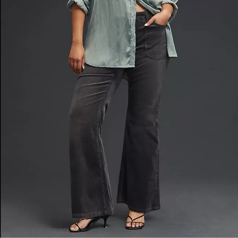Anthropologie Pilcro The Icon Flare Corduroy Pants, GUC - Picture 2 of 13